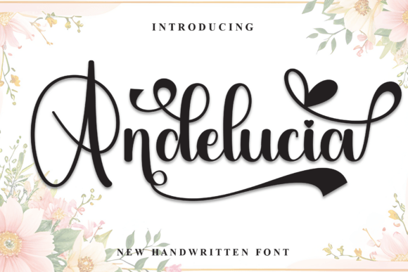 Andelucia Font: Elegant Script for Business Branding