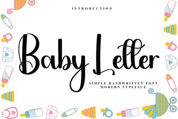 Baby Letter Font Review: A Natural Script for Brand Identity
