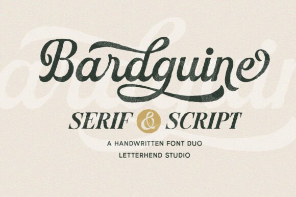 Bardguine Serif Script Duo Font: A Brand Designer’s Review