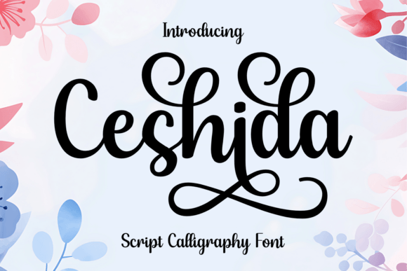 Ceshida: A Bold Script Font That Elevates Campaign Visuals
