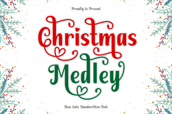 Christmas Medley Font Review: Festive Script for Holiday Branding