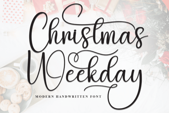 Christmas Weekday Font: Adding Warmth to Holiday Campaigns