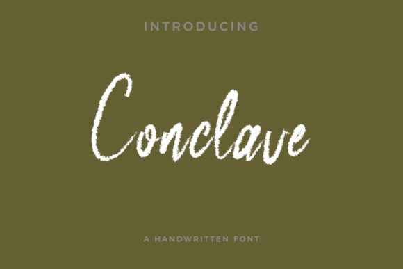 Conclave Font Review: Handwritten Charm for Brand Identity