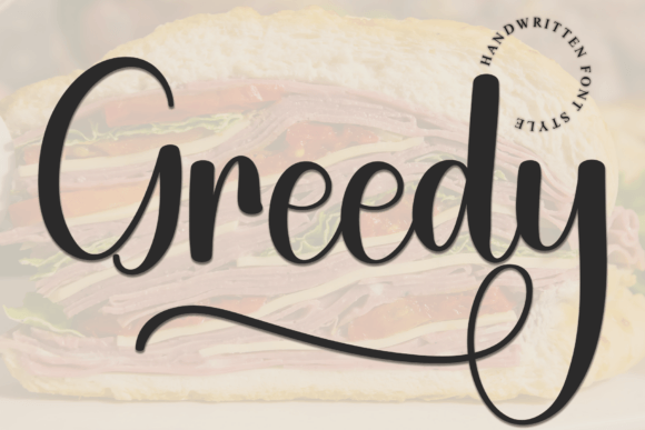 Greedy: A Stylish Script Font That Elevates Your Brand Identity