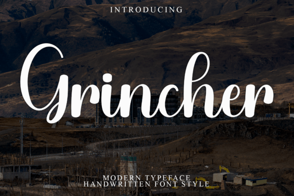 Grincher Font: Elevating Campaign Visuals with Elegant Script