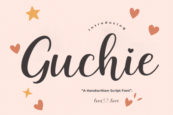 Guchie Font Review: Modern Script for Chic Branding