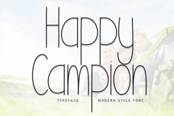 Happy Campion Font: Whimsical Type for Makers