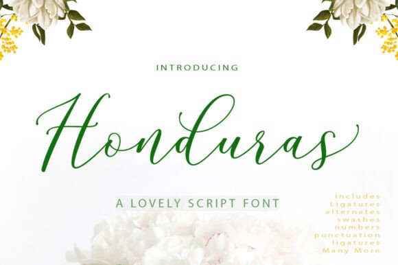Honduras Font: Elevating Small Business Branding