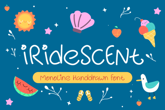 Iridescent Font: Adding Handdrawn Warmth to Editorial Layouts