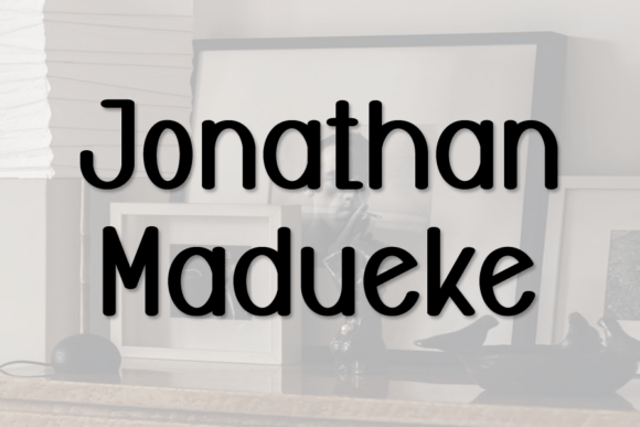Jonathan Madueke Font: A Quirky Typeface for Brand Identity