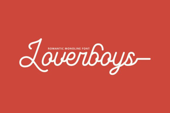 Loverboys Font: A Designer’s Take on Elegant Script