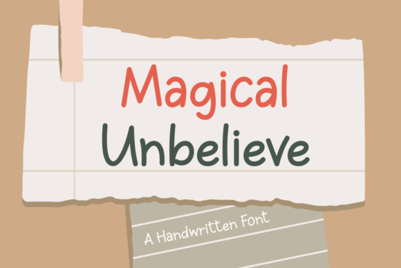 Magical Unbelieve Font: Whimsical Branding for Small Business
