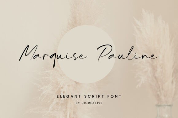 Marquise Pauline Font Review: Elegant Script for Branding