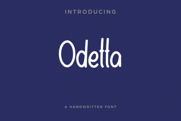 Odetta Font: Adding Handwritten Warmth to Web Design