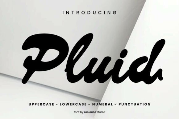 Pluid Font Review: Bold Script for Modern Branding