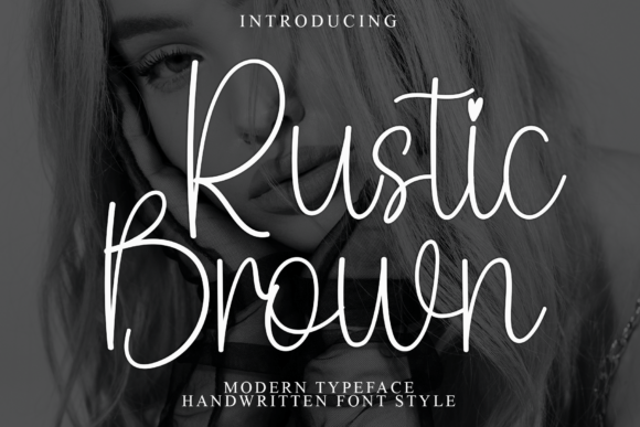Rustic Brown Font for Elegant Editorial Design