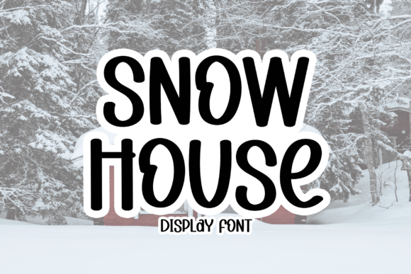 Snow House Font: Fresh Script Charm for Makers