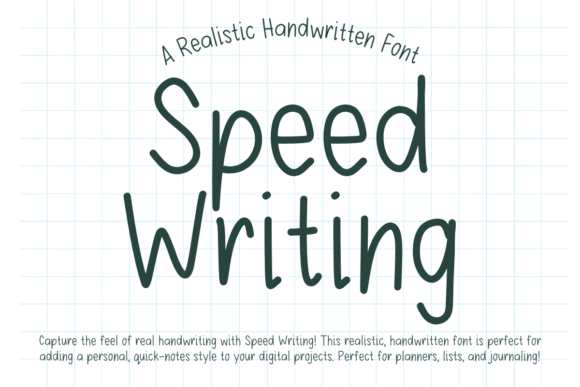 Speed Writing Font Review: Realistic Handwritten Type for Branding