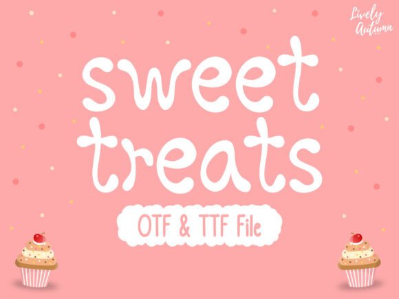 Sweet Treats Font: A Maker’s Best Friend for Charming Typography