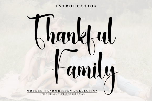 Thankful Family Font: A Designer’s Branding Test