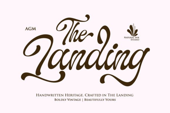 The Landing Font: Authentic Branding for Small Business