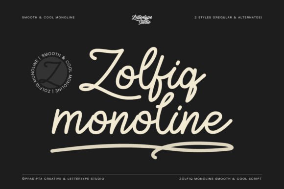 Zolfiq Font Review: Testing a Modern Monoline Script